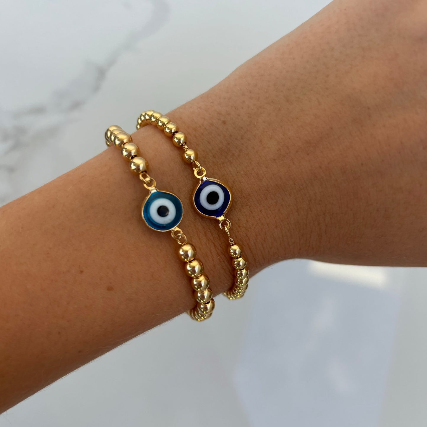 SANTORINI EVIL EYE BRACELET