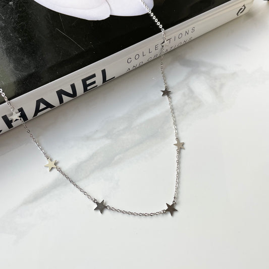 STAR STACKED NECKLACE