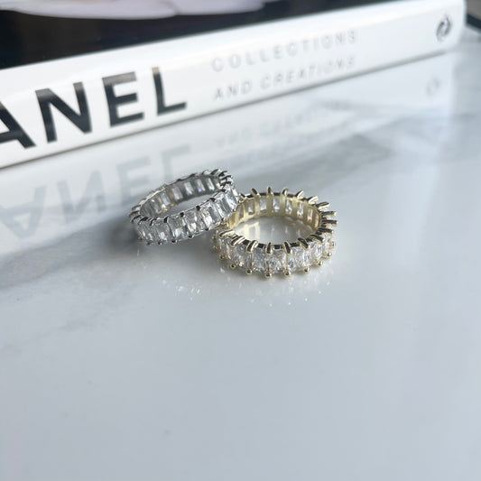 STACKED STONE RINGS